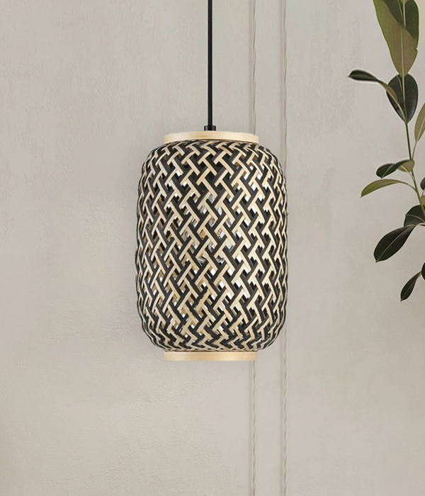 브이틱 1등 LED식탁등 식탁전등 라탄 펜던트