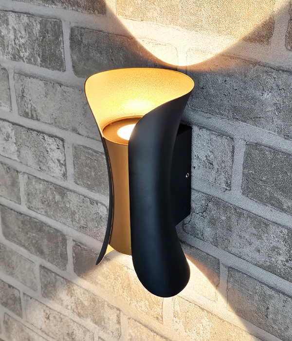 리브스 외부벽등 외벽등 LED 10W 화이트/블랙