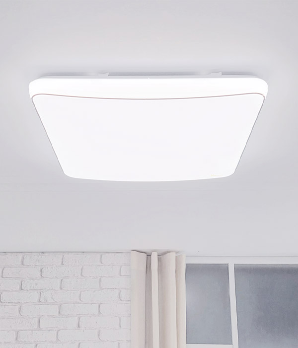 하이스 사각 40W 국산LED방등 KS고효율 친환경 안방전등