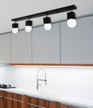 스테판 4등 주방등기구 싱크대조명 카페조명